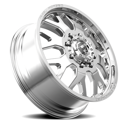 Dually Wheels 20X8.25 FF19D Dually DE19 PO 10 On 225 Polished 170.1 Bore 105 Offset Front Dually Fuel Off Road Wheels