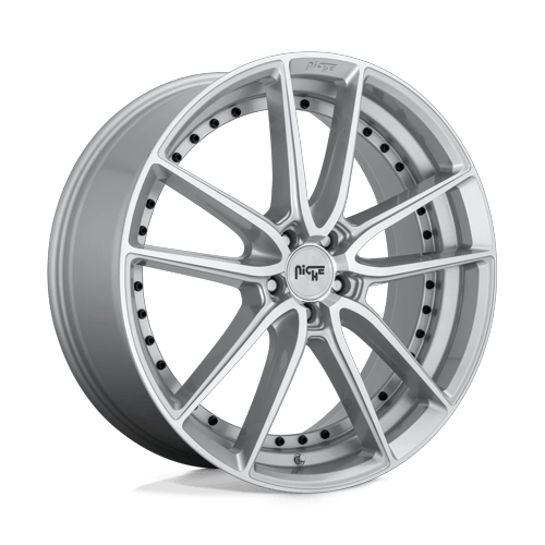 M221 22X9 5X4.5 GL-SLVR-MACH 38MM