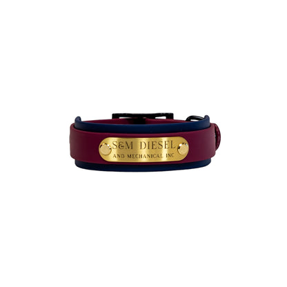 S&M Diesel Biothane Dog Collar- 19 color options avail