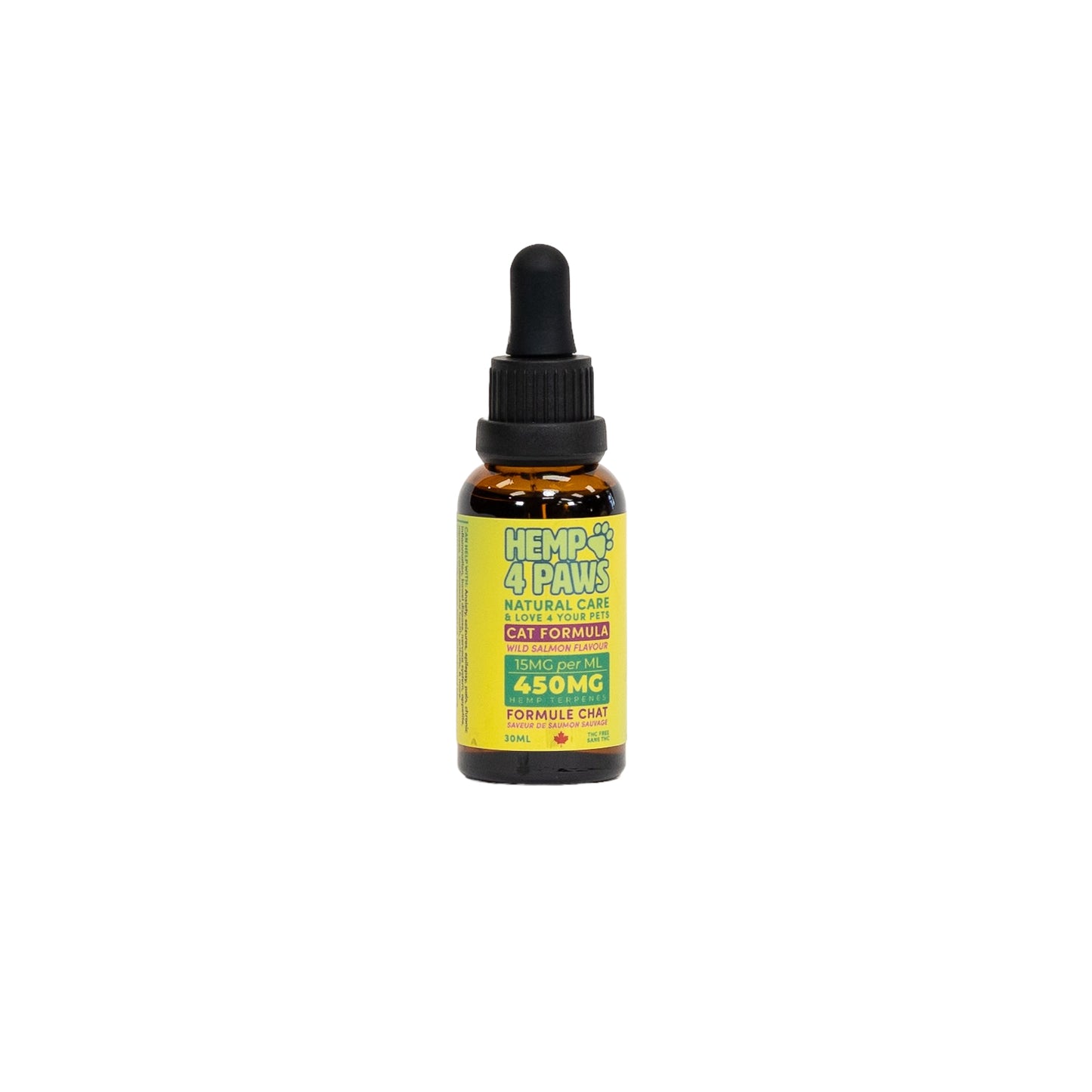 Hemp4Tails Cat Formula - Salmon Flavour - 30ml - 450MG