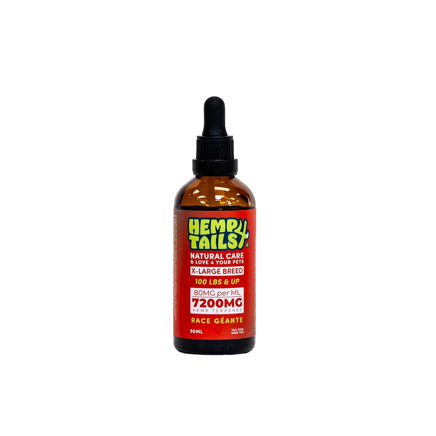 Hemp4Tails JUMBO X-Large Breed - 90ml - 7200MG