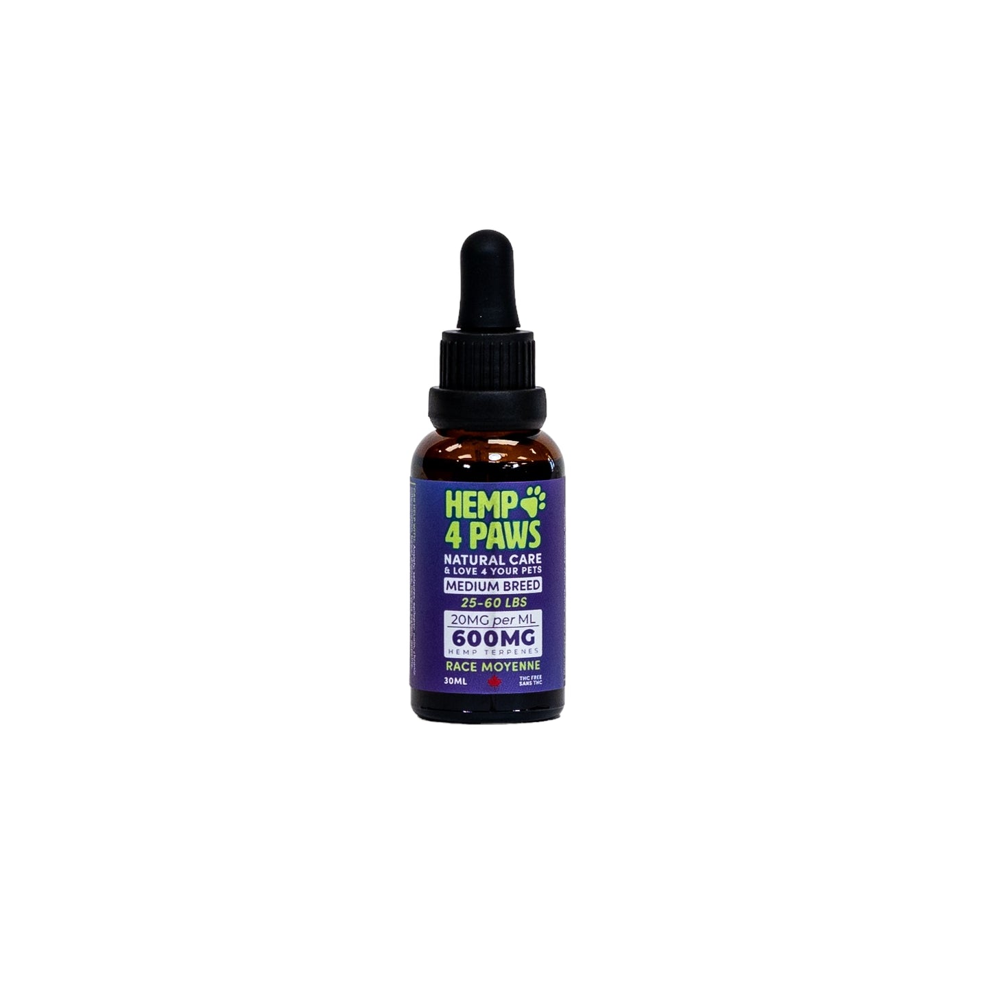 Hemp4Tails Medium Breed - 30ml - 600MG