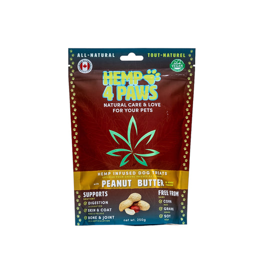 HEMP DOG TREATS – PEANUT BUTTER