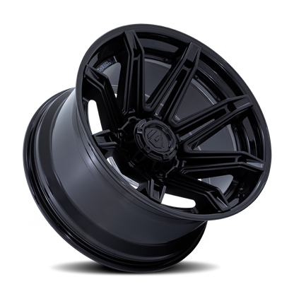 Aluminum Wheels 20X10 Brawl FC401MX 6 On 139.7 Matte Black/Gloss Black Lip 106.1 Bore -18 Offset Fuel Off Road Wheels