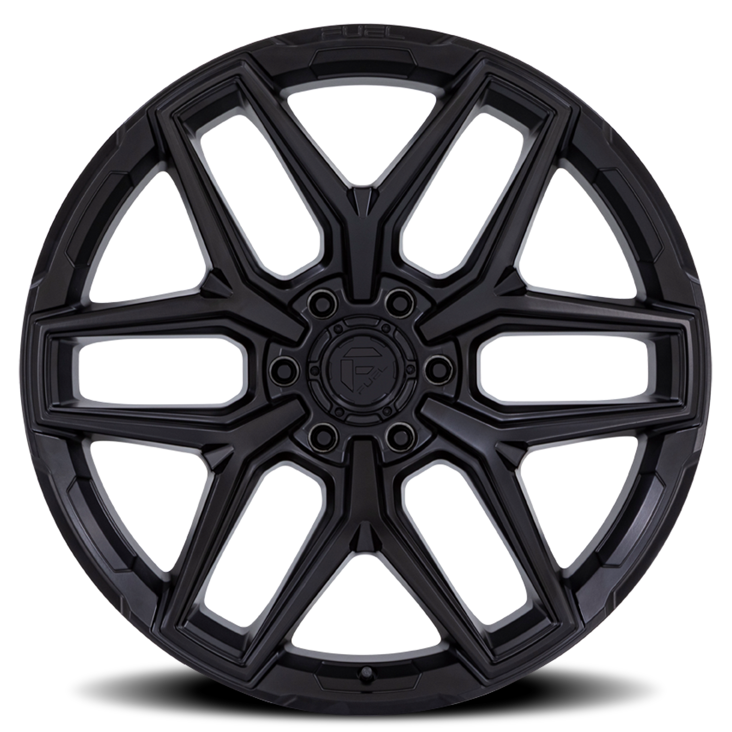 Aluminum Wheels 17X9 Flux 6 FC854MX 6 On 139.7 Blackout 106.1 Bore 1 Offset Fuel Off Road Wheels