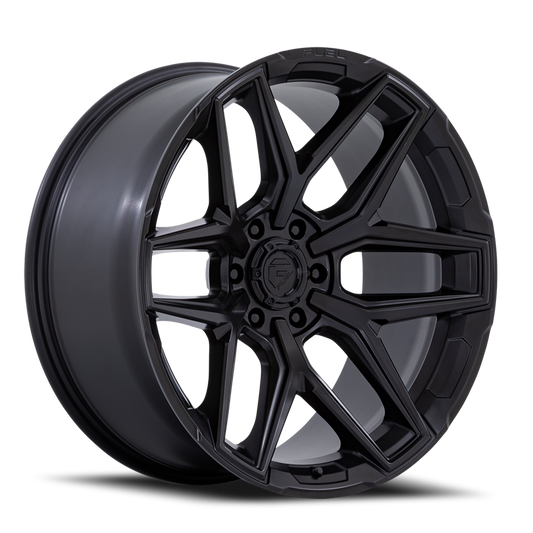 Aluminum Wheels 17X9 Flux 6 FC854MX 6 On 139.7 Blackout 106.1 Bore -12 Offset Fuel Off Road Wheels