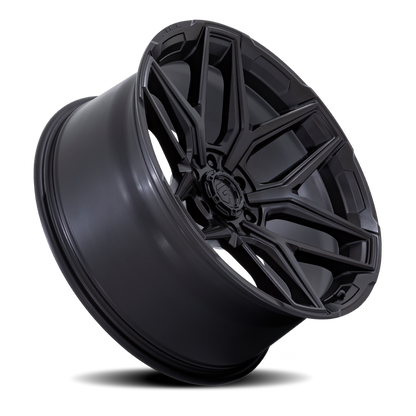 Aluminum Wheels 18X9 Flux 6 FC854MX 6 On 135 Blackout 87.1 Bore 20 Offset Fuel Off Road Wheels
