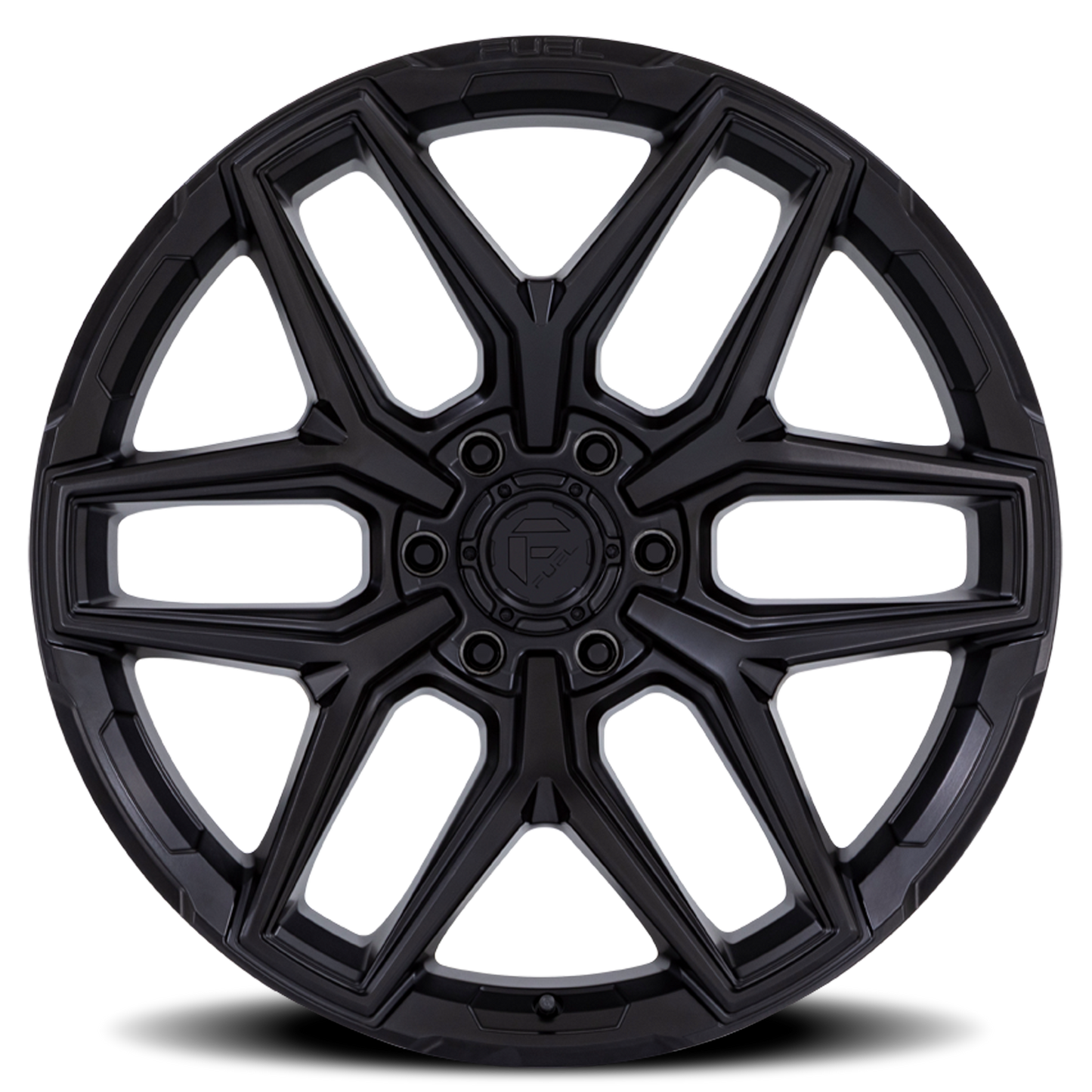 Aluminum Wheels 18X9 Flux 6 FC854MX 6 On 139.7 Blackout 106.1 Bore 30 Offset Fuel Off Road Wheels