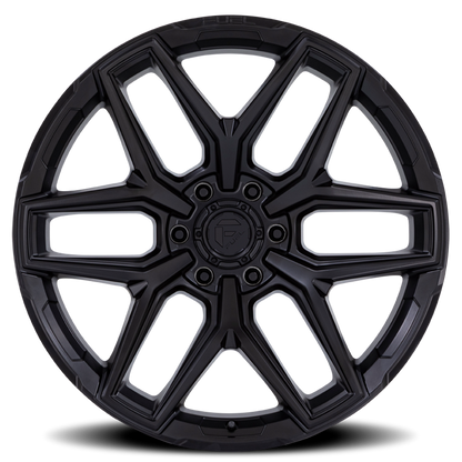 Aluminum Wheels 20X9 Flux 6 FC854MX 6 On 135 Blackout 87.1 Bore 1 Offset Fuel Off Road Wheels