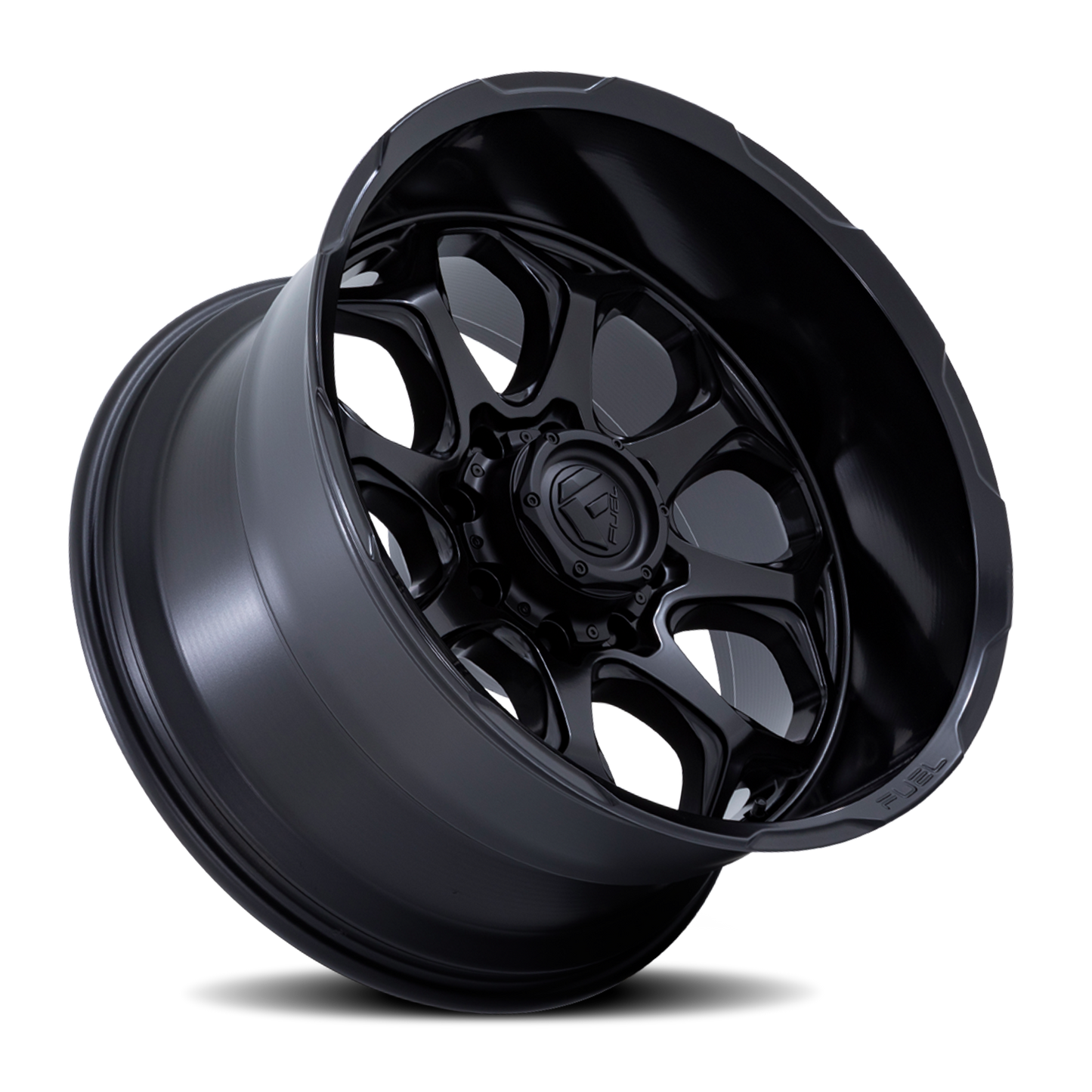 Aluminum Wheels 22X10 Scepter FC862 MX 8 On 170 Blackout 125.1 Bore -18 Offset Fuel Off Road Wheels