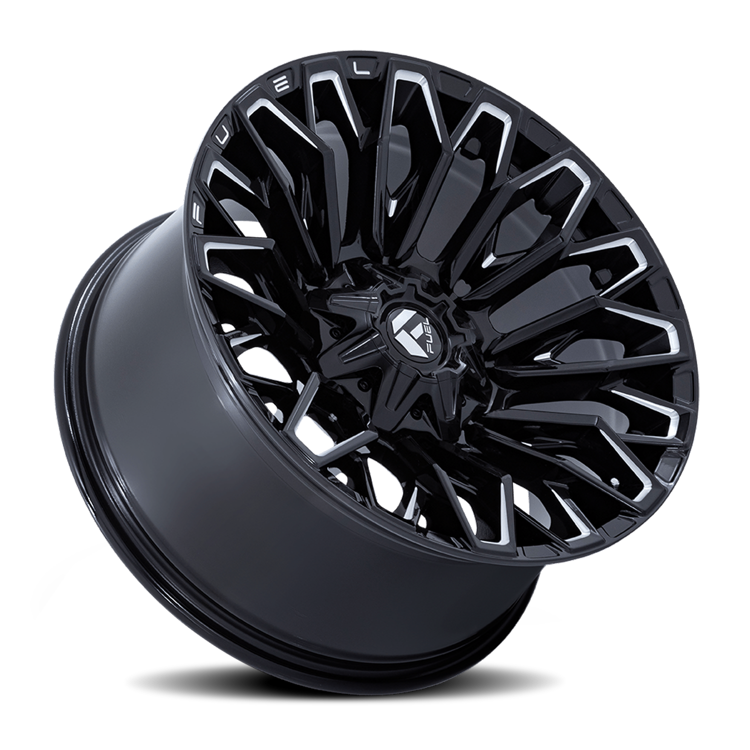 Aluminum Wheels 20X10 Strike FC865 BE 6 On 135/6 On 139.7 Gloss Black Milled 106.1 Bore -18 Offset Fuel Off Road Wheels