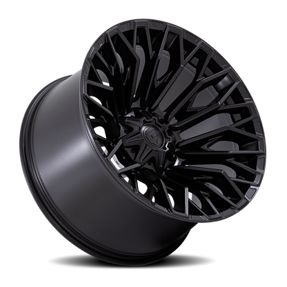 Aluminum Wheels 20X10 Strike FC865 MX 8 On 165.1 Blackout 125.1 Bore -18 Offset Fuel Off Road Wheels