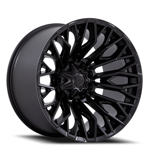Aluminum Wheels 20X9 Strike FC865 MX 6 On 135/6 On 139.7 Blackout 106.1 Bore 1 Offset Fuel Off Road Wheels