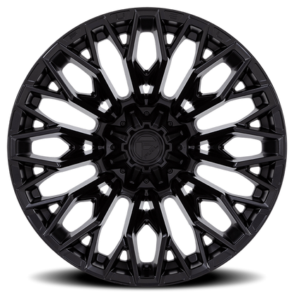 Aluminum Wheels 20X9 Strike FC865 MX 8 On 165.1 Blackout 125.1 Bore 1 Offset Fuel Off Road Wheels