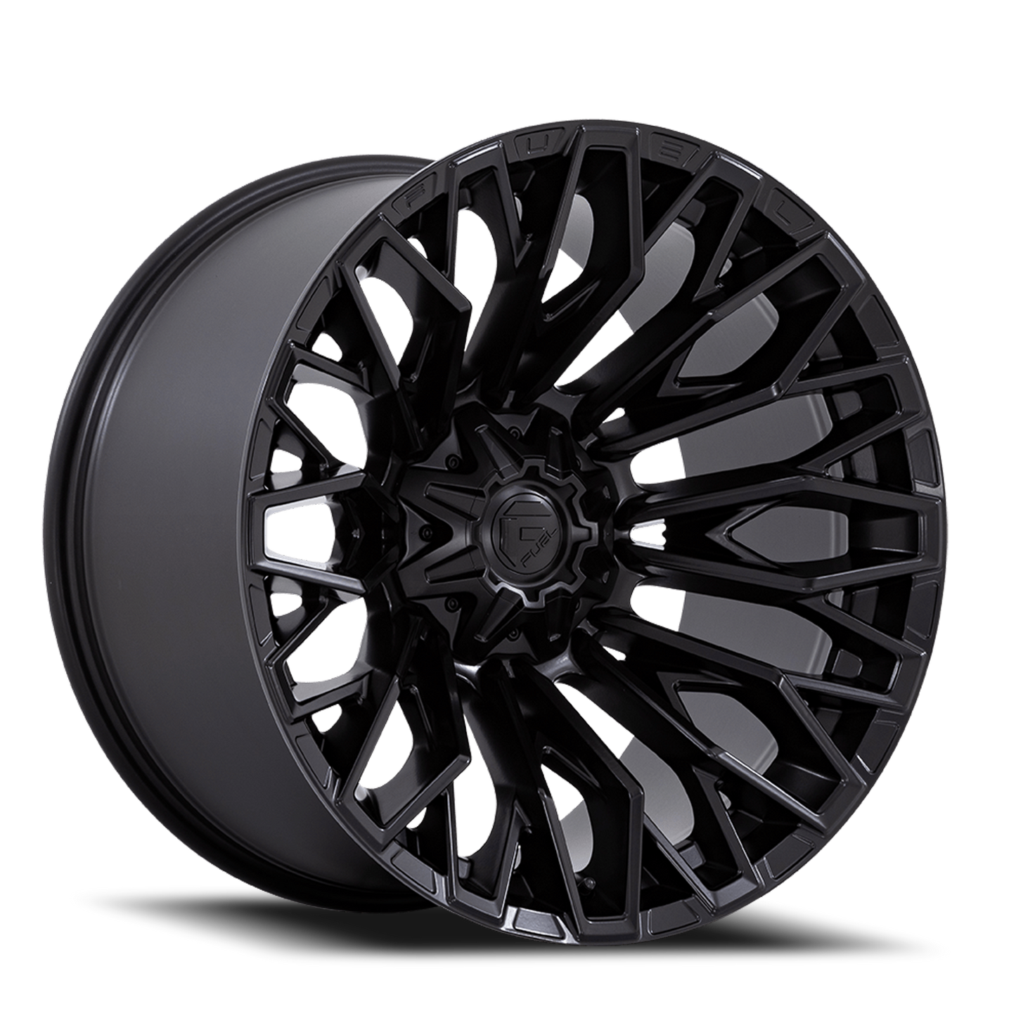 Aluminum Wheels 22X10 Strike FC865 MX 8 On 170 Blackout 125.1 Bore -18 Offset Fuel Off Road Wheels