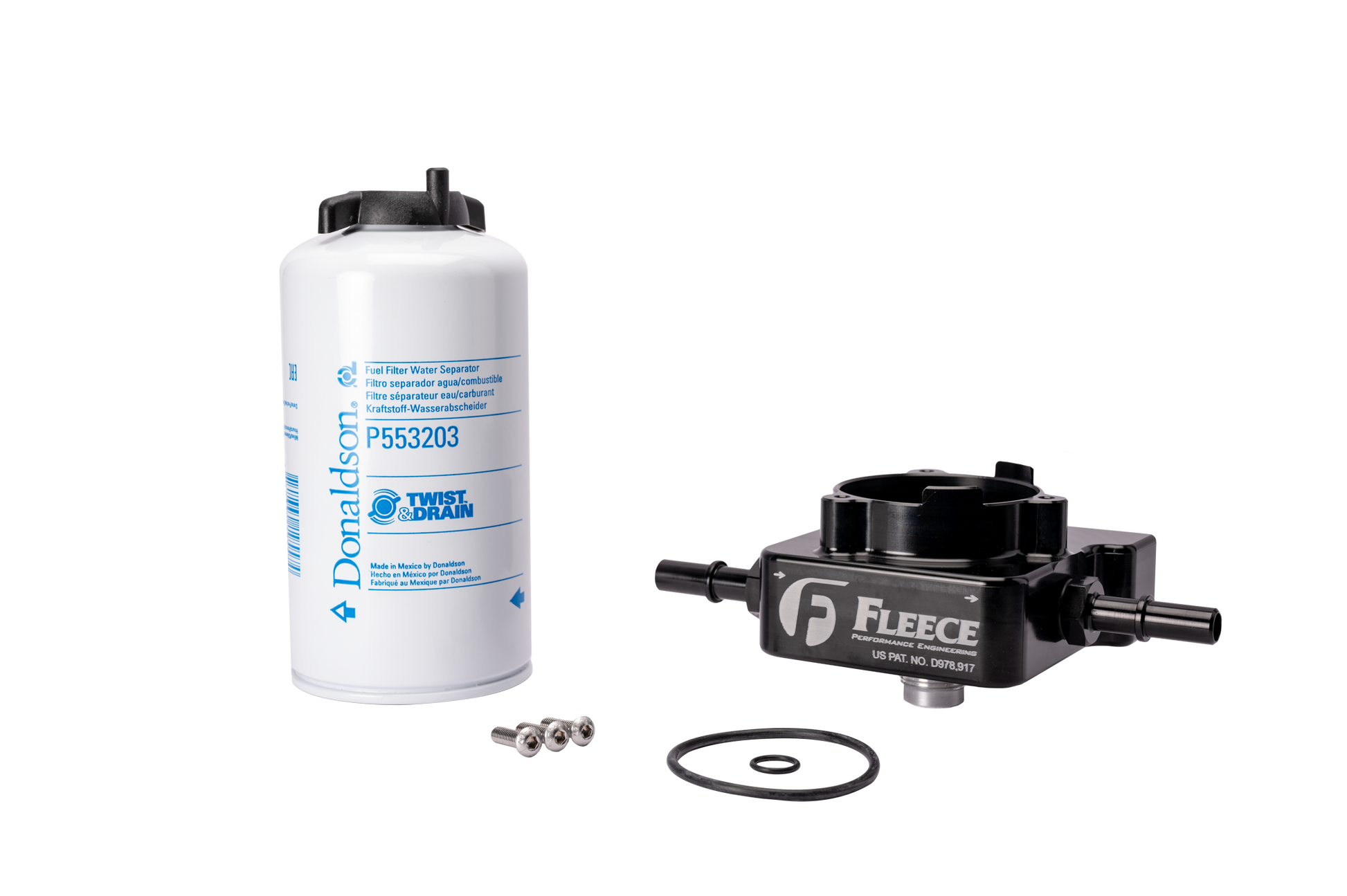 L5P Fuel Filter Upgrade Kit (2020-2024 Short Bed and 2024 Standard Cab Long Bed) Silverado/Sierra 2500/3500 Fleece Performance