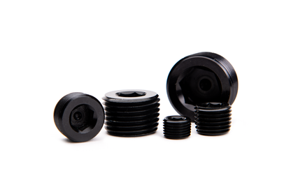 3/4 Inch NPT Hex Socket Plug Black Fleece Performance