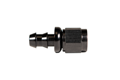 -8 Straight to Hose Barb Black Fleece Performance