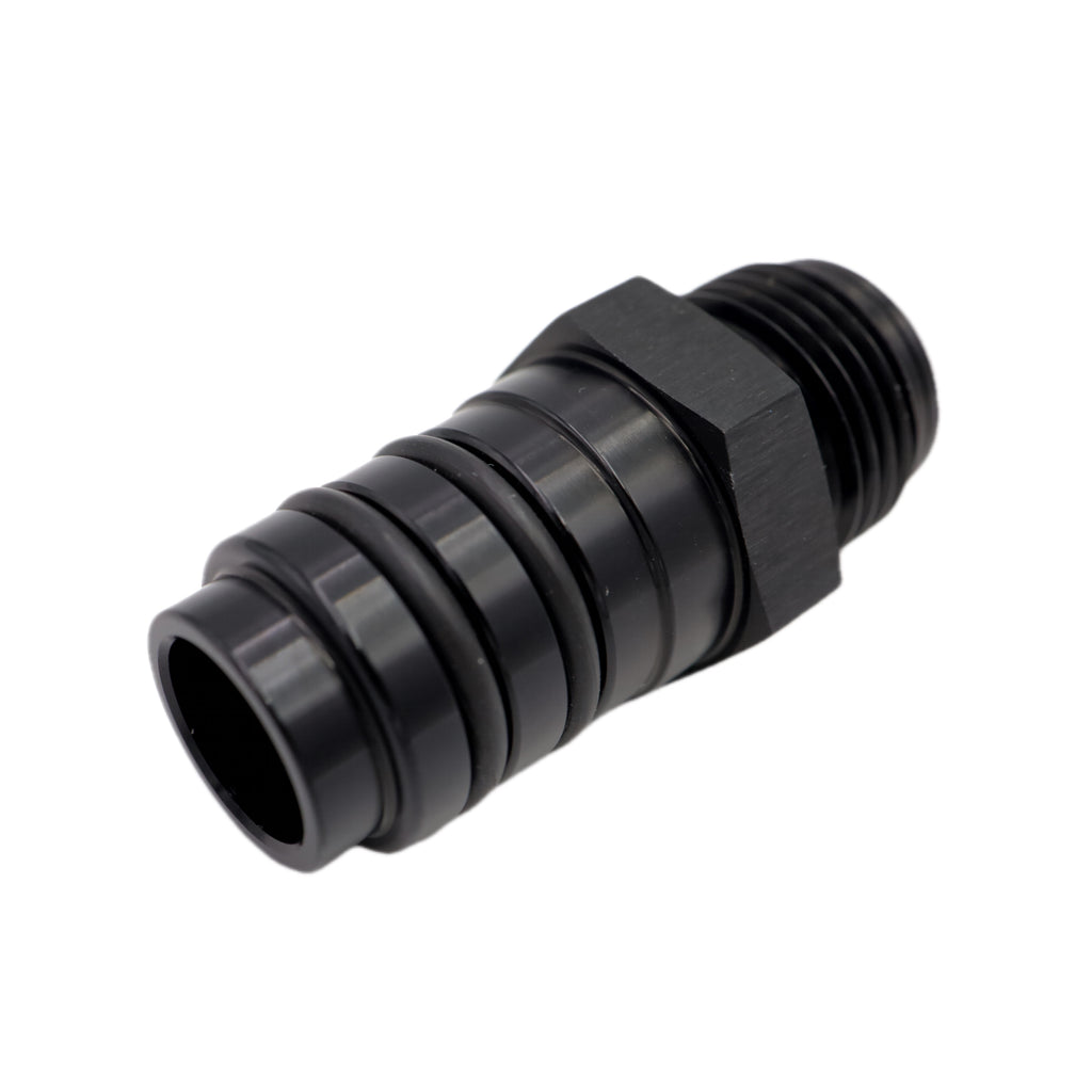 High Flow -10AN Cummins Turbo Drain Block Fitting Full Send Diesel