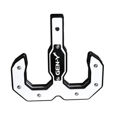 Hulk 2.0 16K Tow Hook 2 Inch Shank Black/White Gen Y Hitch