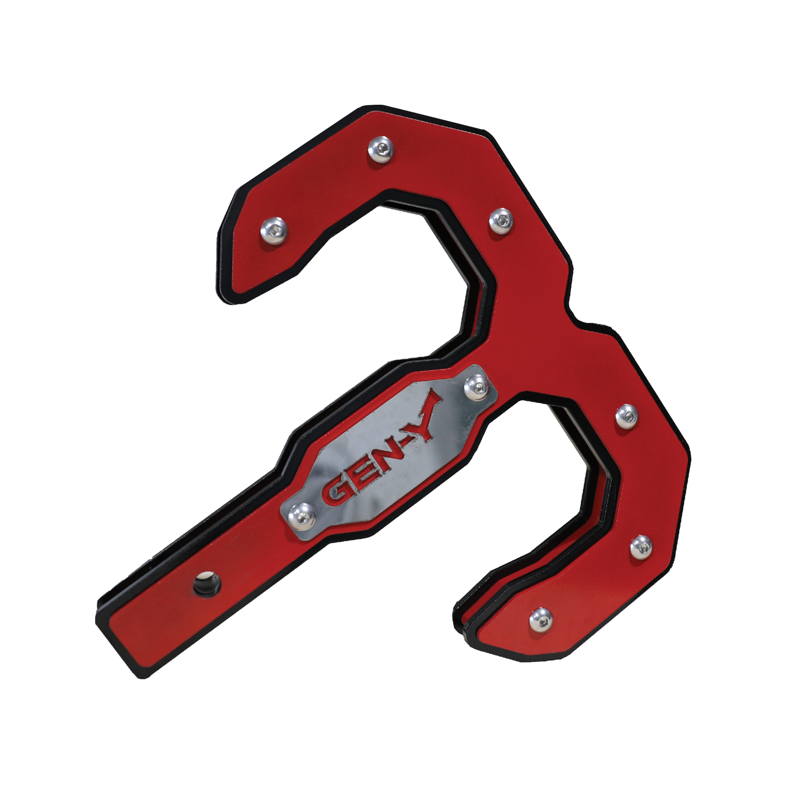 Hulk 2.5 32K Tow Hook Black/Red 2.5 Inch Shank Gen Y Hitch