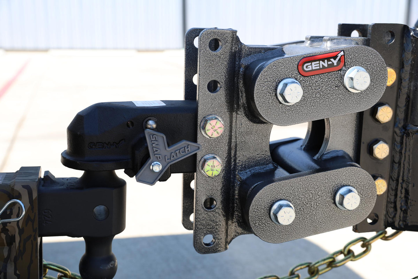 Contractor Torsion Flex Channel Mount Trailer Coupler 1K 1.7K TW 16K Towing Gen Y Hitch