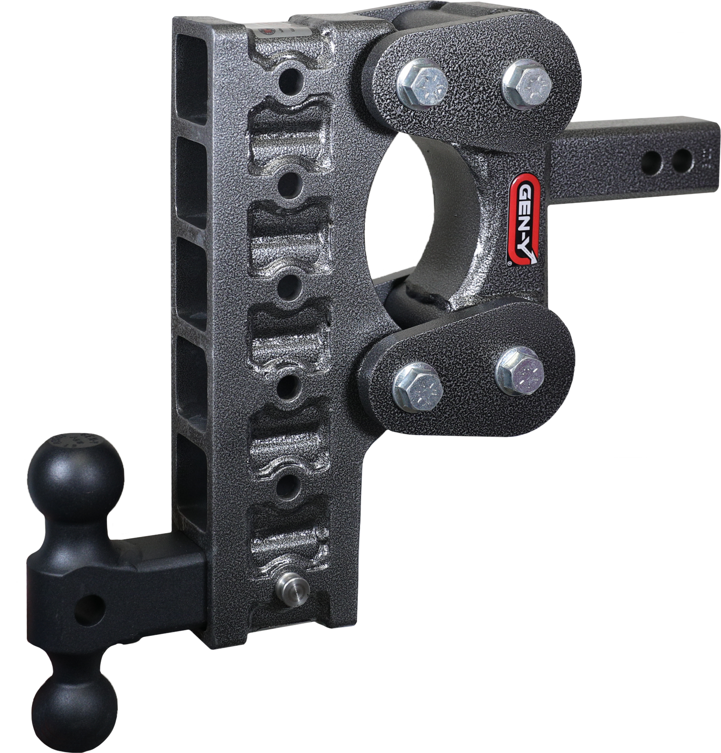 The Boss Torsion Flex 2 Inch Shank 10 Inch Drop 1.1K TW 10K Hitch & GH-031 Dual-Ball Gen Y Hitch