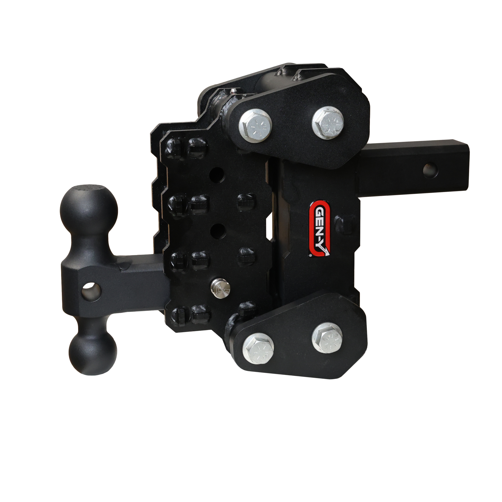 Phantom XT Torsion Flex 2 Inch Shank 4.25 Inch Drop 1K TW 10K Hitch and GH-031 Dual-Ball Gen Y Hitch