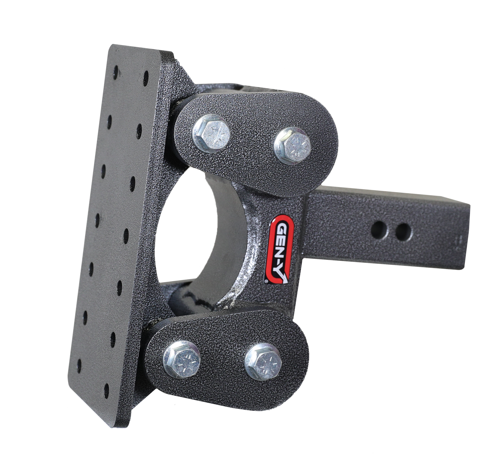 The Boss Torsion Flex Pintle Plate 2.5 Inch Shank 5.5 Inch Drop 1.7K TW 16K Hitch Gen Y Hitch