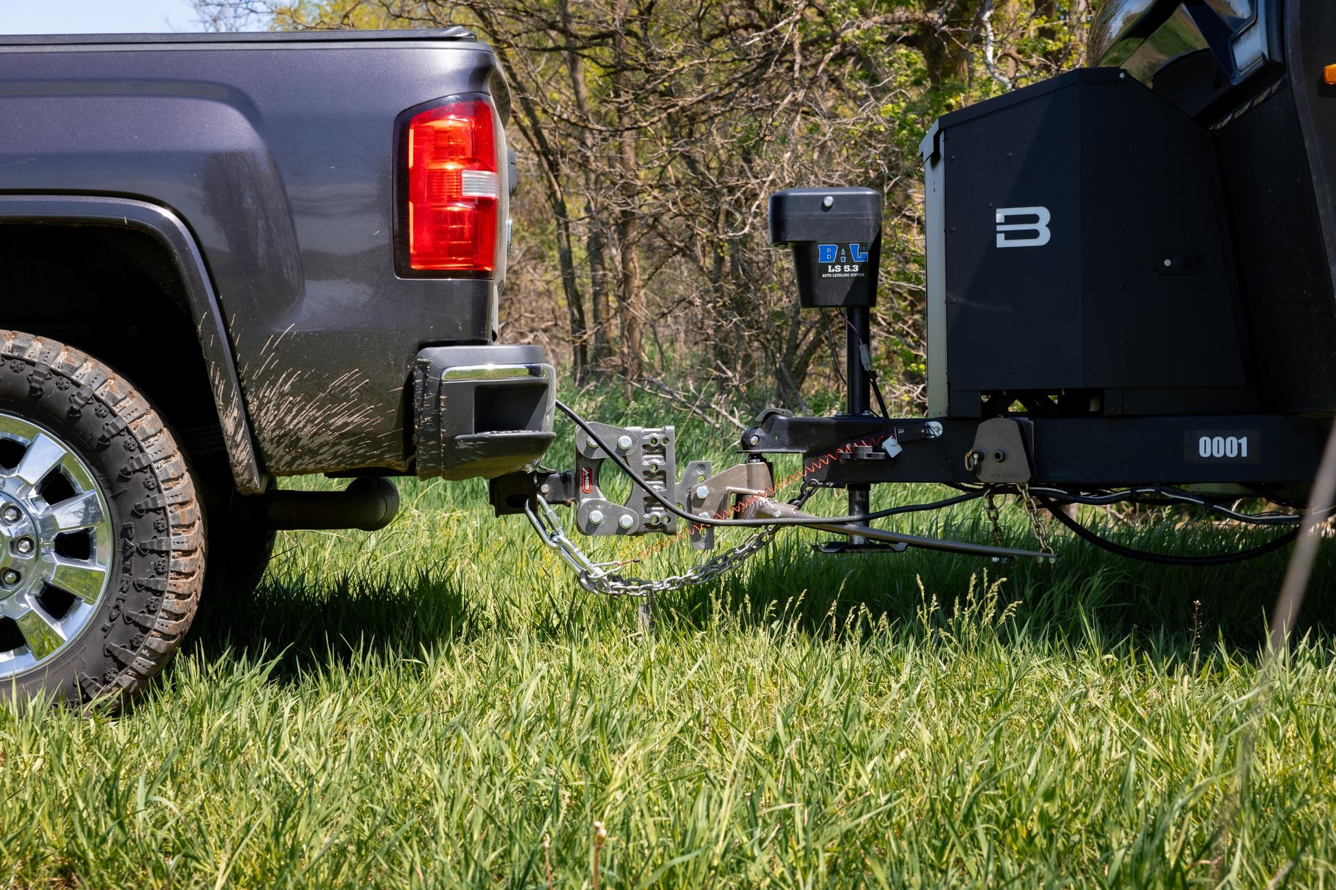 The Boss Torsion Flex 2.5 Inch Weight Distribution Shank 6.5 Inch Drop 1.7K TW 16K Hitch Gen Y Hitch