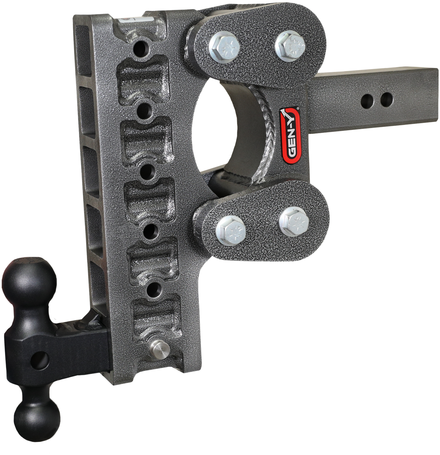 The Boss Torsion Flex 2.5 Inch Shank 10 Inch Drop 1.7K TW 16K Hitch & GH-051 Dual-Ball Gen Y Hitch