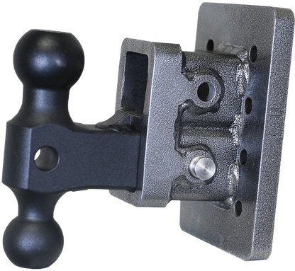 Mega Duty 2 Inch Bolt-On 2.5 Inch Drop 2K TW 16K Hitch & GH-051 Dual-Ball Gen Y Hitch