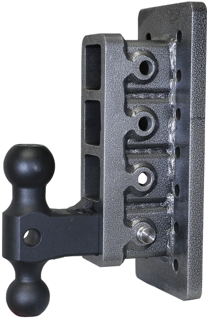 Mega Duty 2 Inch Bolt-On 7.5 Inch Drop 2K TW 16K Hitch & GH-051 Dual-Ball Gen Y Hitch