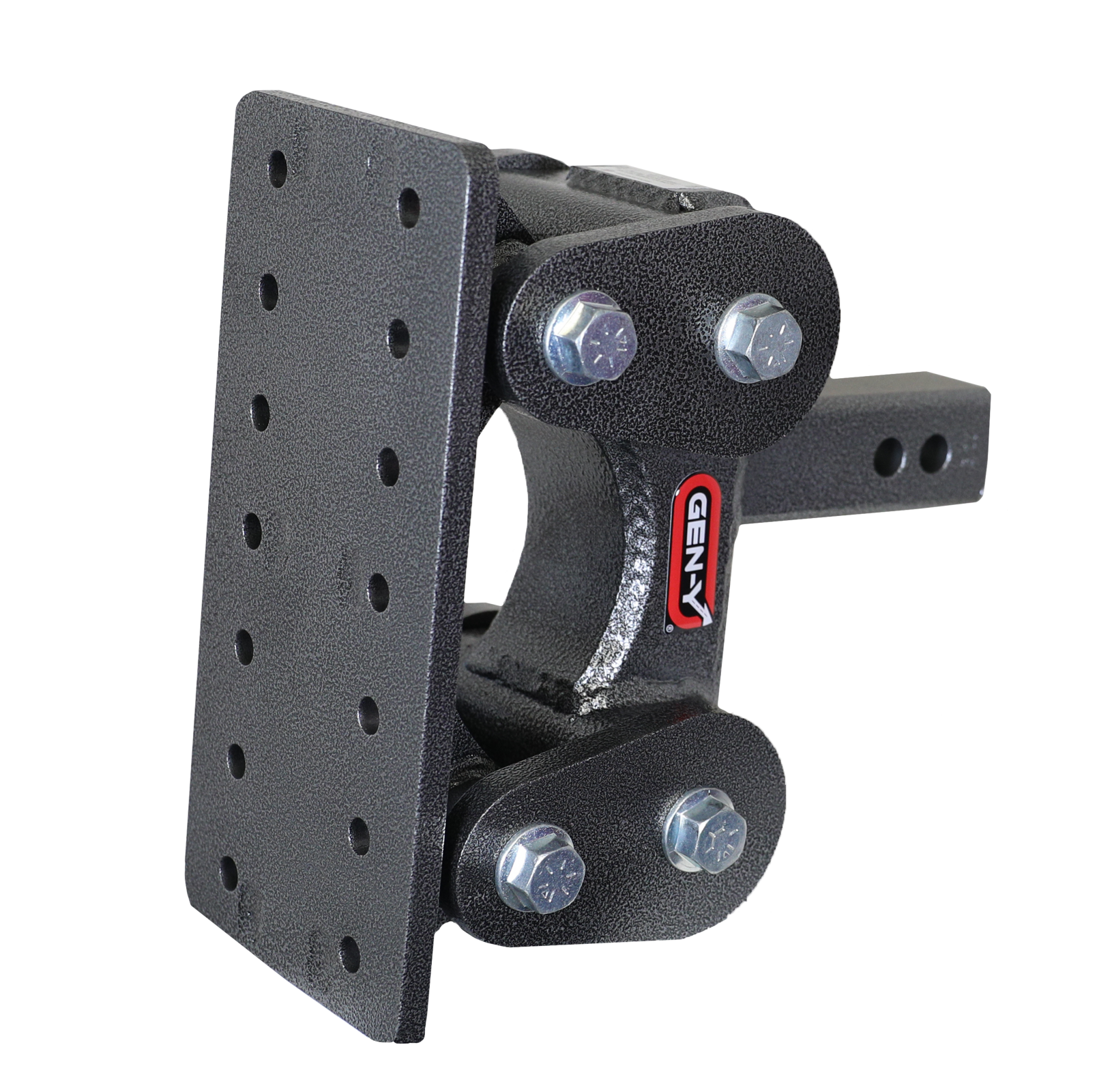 The Boss Torsion Flex Pintle Plate 2 Inch Shank 5.5 Inch Drop 1.7K TW 16K Hitch Gen Y Hitch