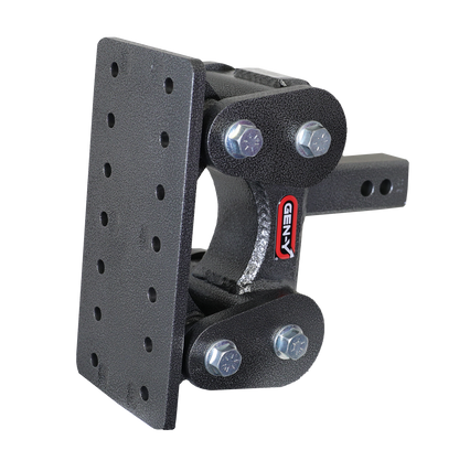 The Boss Torsion Flex Pintle Plate 2 Inch Shank 5.5 Inch Drop 1.7K TW 16K Hitch Gen Y Hitch