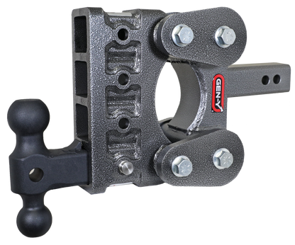 The Boss Torsion Flex 2 Inch Shank 5 Inch Drop 1.7K TW 16K Hitch & GH-051 Dual-Ball Gen Y Hitch