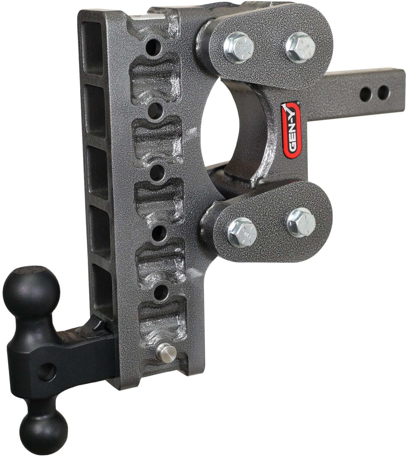 The Boss Torsion Flex 2 Inch Shank 10 Inch Drop 1.7K TW 16K Hitch & GH-051 Dual-Ball Gen Y Hitch