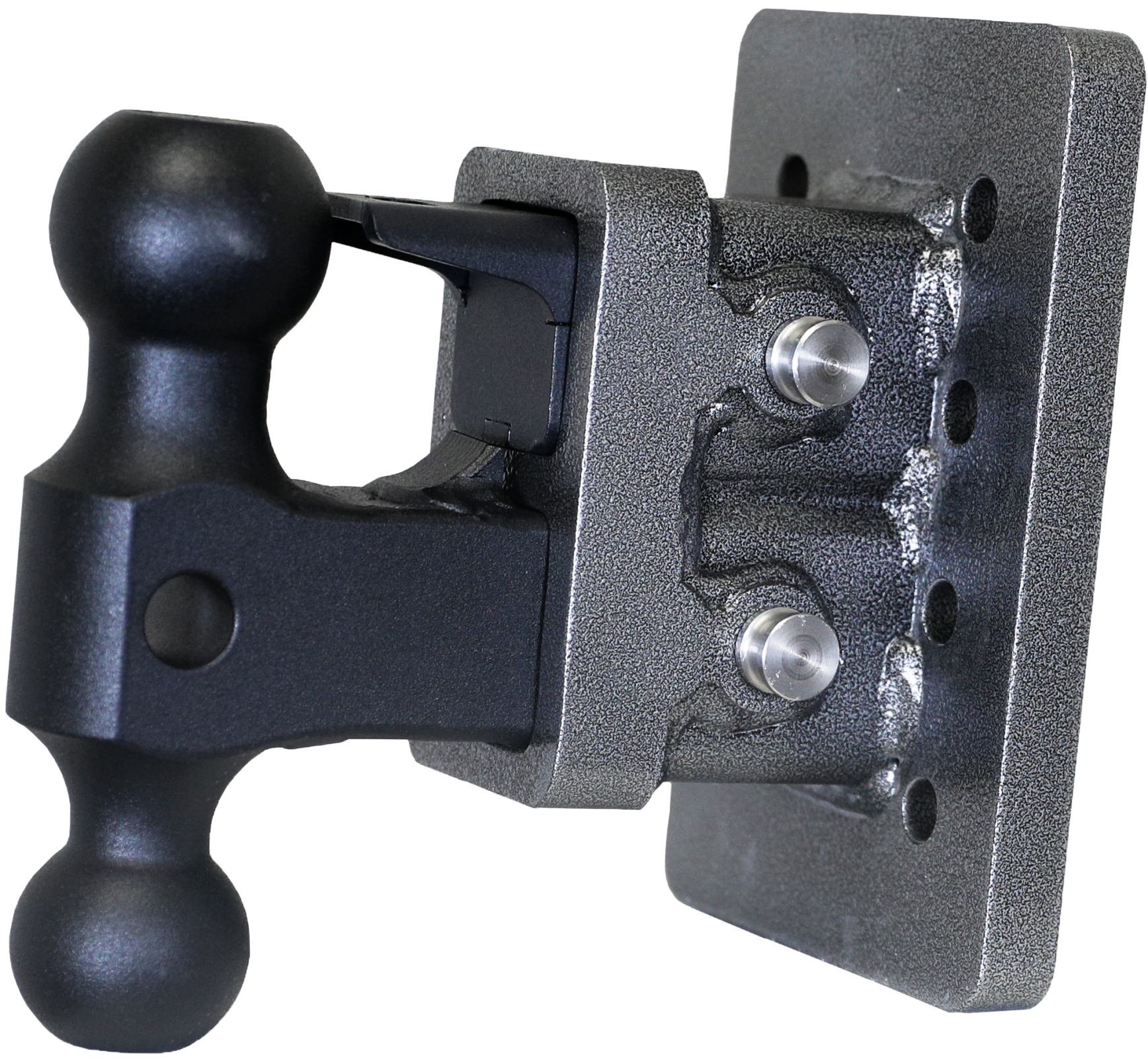 Mega Duty 2 Inch Bolt-On 2.5 Inch Drop 2K TW 16K Hitch & GH-051 Dual-Ball & GH-032 Pintle Lock Gen Y Hitch