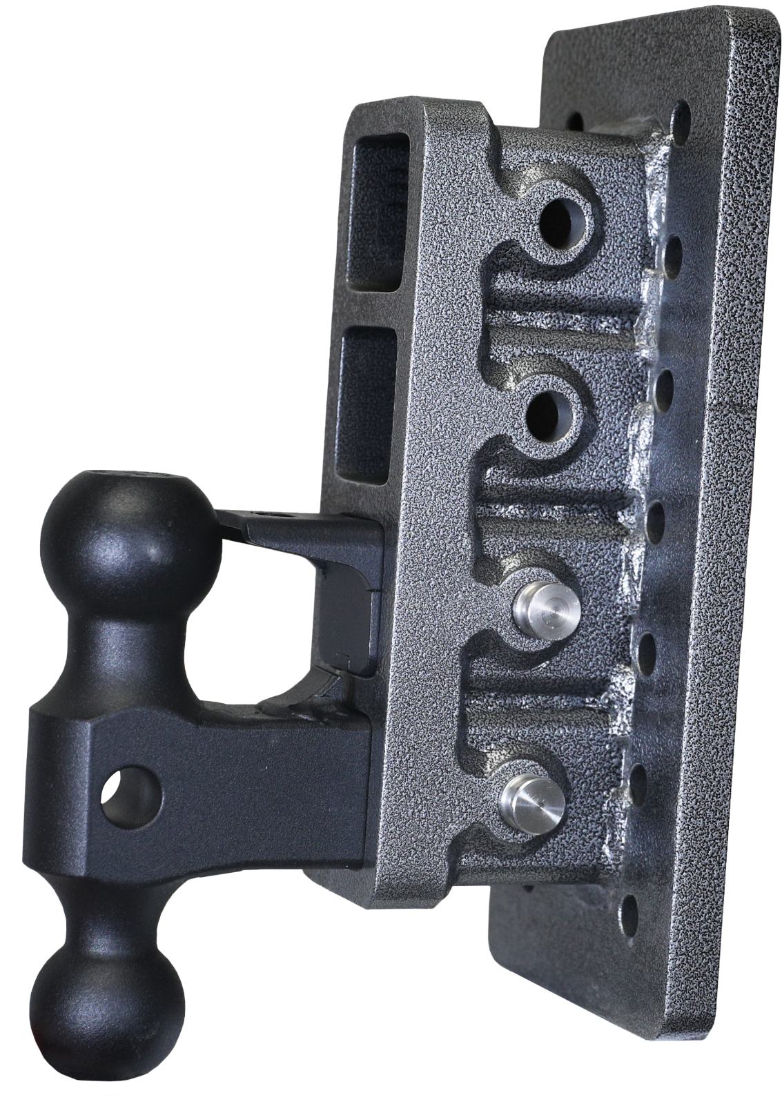 Mega Duty 2 Inch Bolt-On 7.5 Inch Drop 2K TW 16K Hitch & GH-051 Dual-Ball & GH-032 Pintle Lock Gen Y Hitch