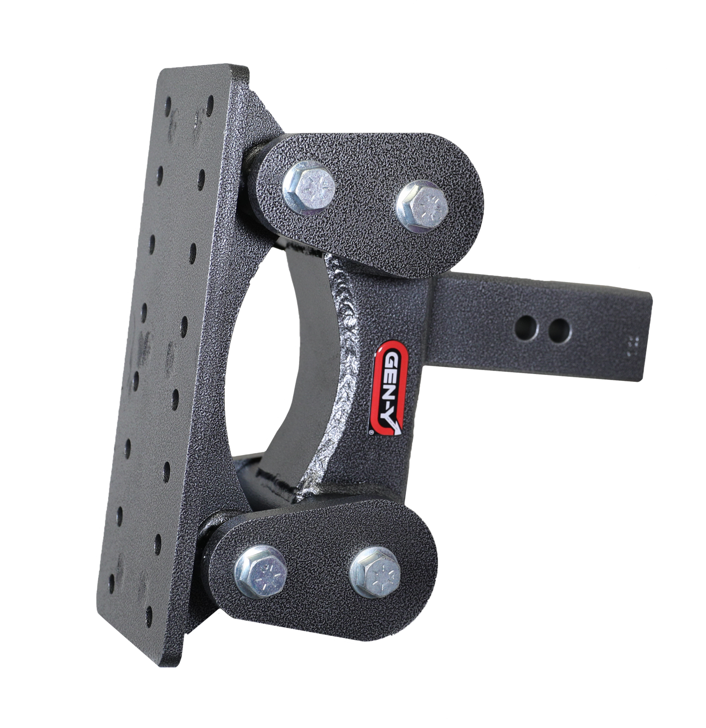 The Boss Torsion Flex Pintle Plate 2.5 Inch Shank 6.5 Inch Drop 2.4K TW 21K Hitch Gen Y Hitch
