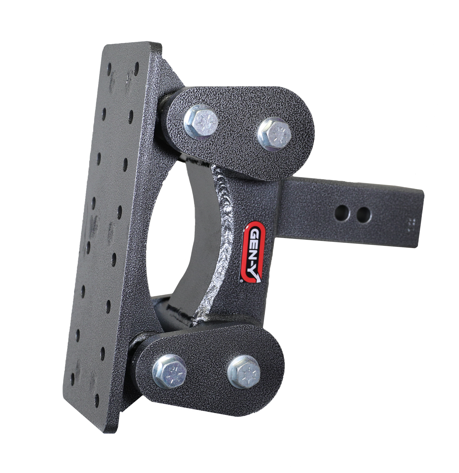 The Boss Torsion Flex Pintle Plate 2.5 Inch Shank 6.5 Inch Drop 2.4K TW 21K Hitch Gen Y Hitch
