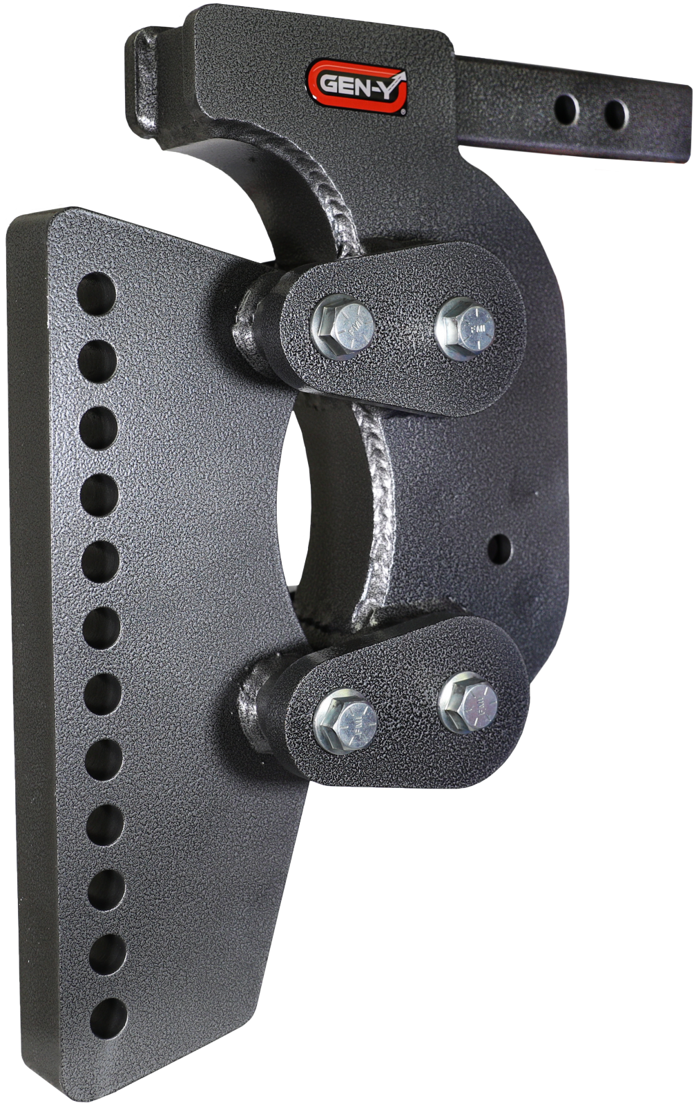 The Boss Torsion Flex 2 Inch Weight Distribution Shank 15.5 Inch Drop 1.7K TW 16K Hitch & GH-0100 Stabilizer Kit Gen Y Hitch