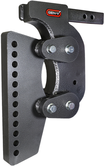 The Boss Torsion Flex 2 Inch Weight Distribution Shank 15.5 Inch Drop 1.7K TW 16K Hitch & GH-0100 Stabilizer Kit Gen Y Hitch
