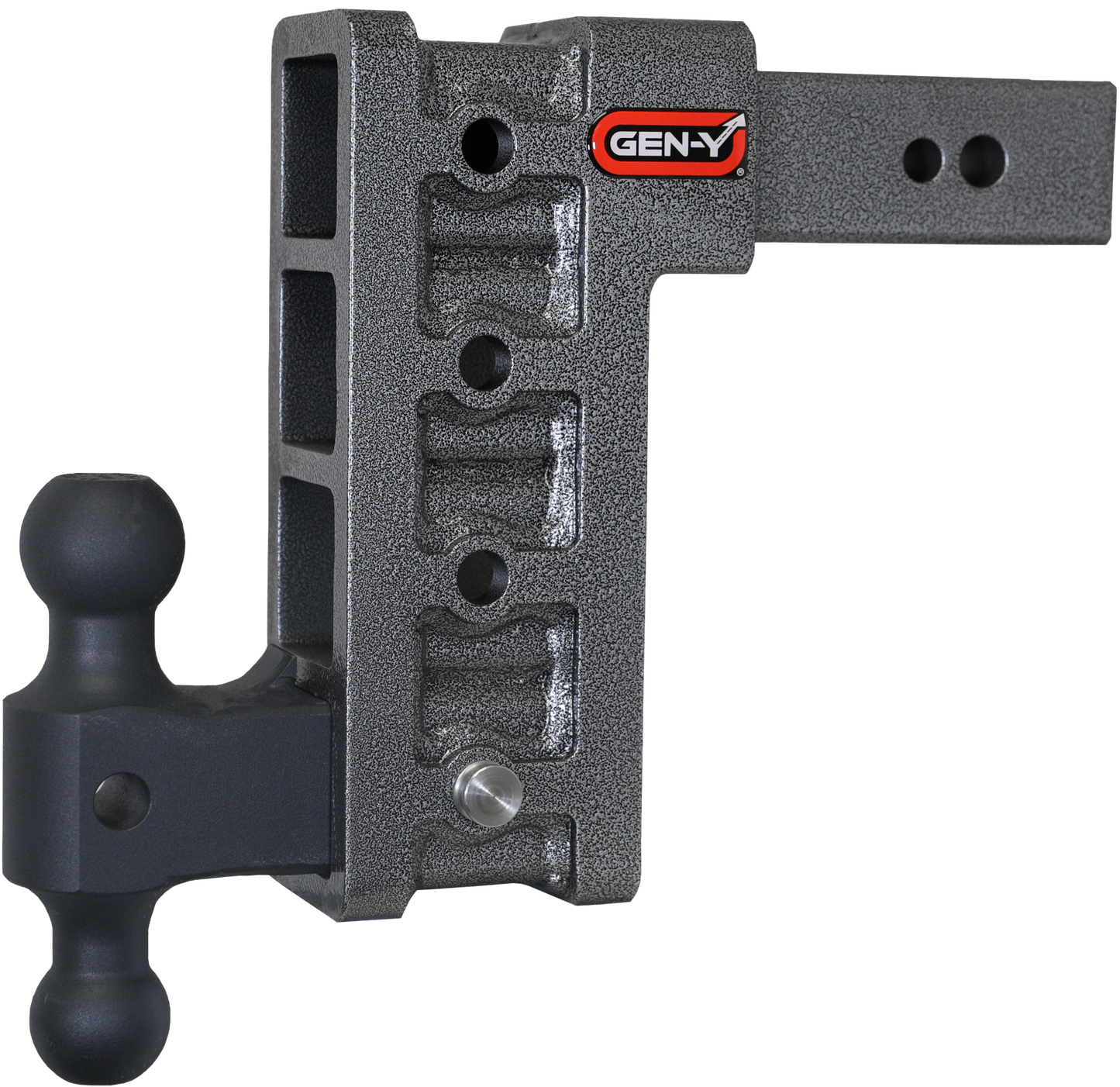Mega Duty 2.5 Inch Shank 9 Inch Drop 3.5K TW 32K Hitch & GH-0161 Dual-Ball Gen Y Hitch