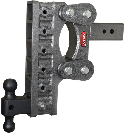 The Boss Torsion Flex 3 Inch Shank 12 Inch Drop 2.4K TW 21K Hitch & GH-061 Dual-Ball Gen Y Hitch