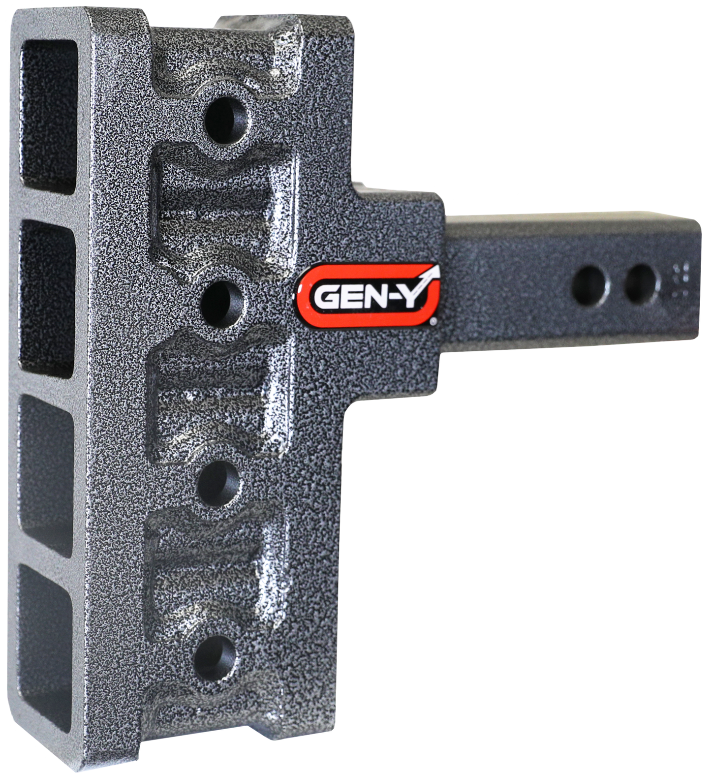 Mega Duty 2 Inch Offset Shank 2.5 Rise, 5 Inch Drop 2K TW 16K Hitch Only Gen Y Hitch