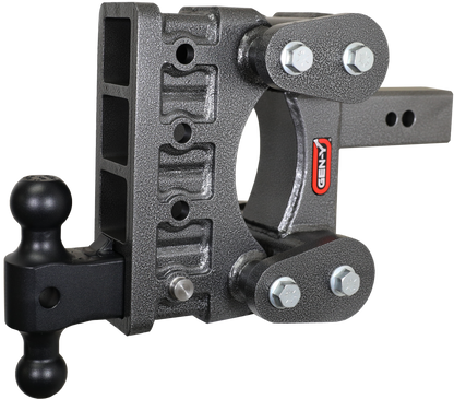 The Boss Torsion Flex 2.5 Inch Shank 6 Inch Drop 3.5K TW 32K Hitch & GH-0161 Dual-Ball Gen Y Hitch