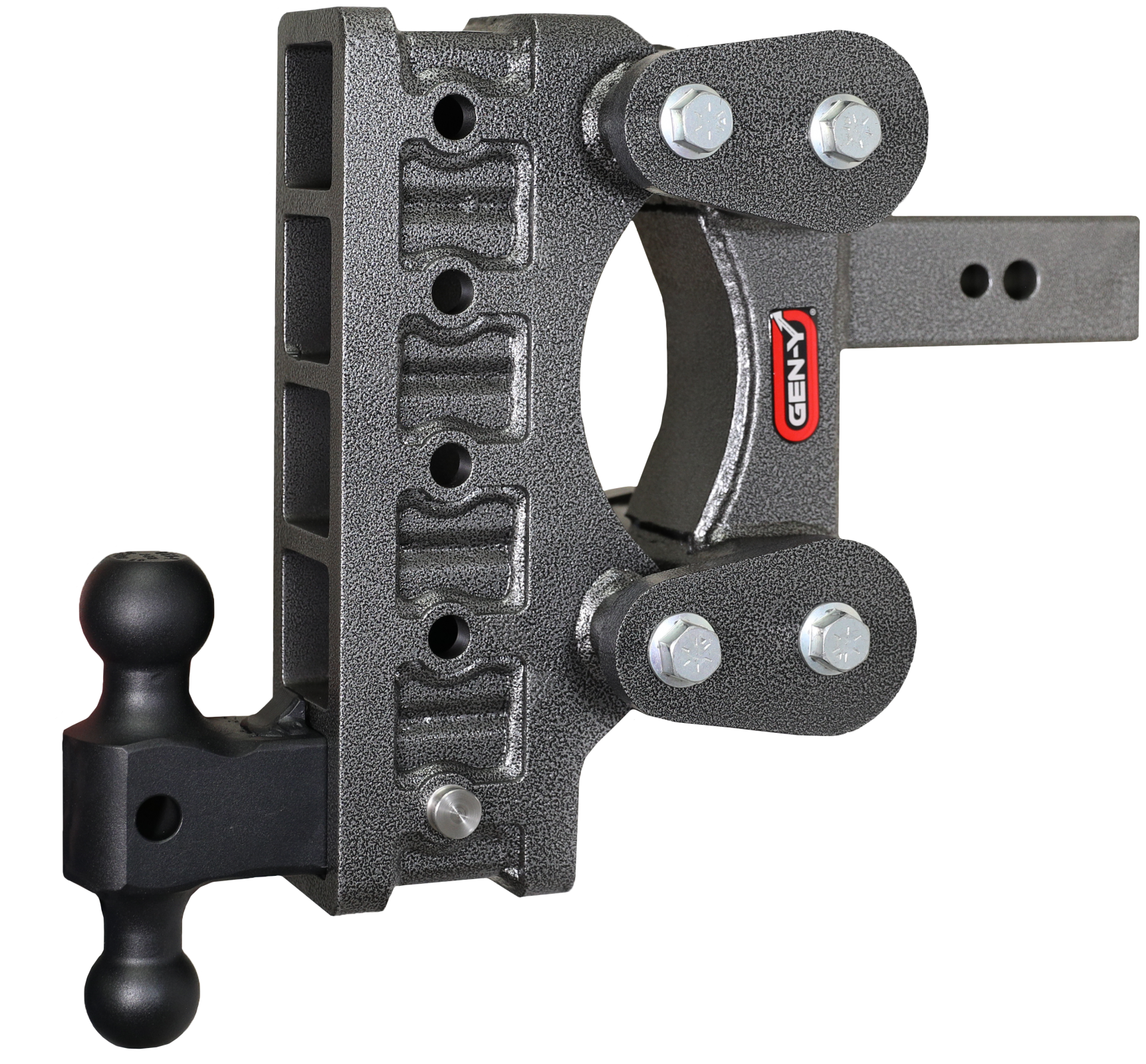 The Boss Torsion Flex 2.5 Inch Shank 9 Inch Drop 3.5K TW 32K Hitch & GH-0161 Dual-Ball Gen Y Hitch
