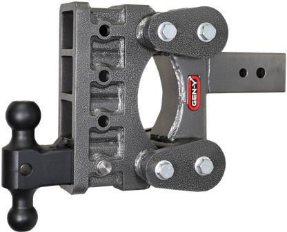 The Boss Torsion Flex 3 Inch Shank 6 Inch Drop 3.5K TW 32K Hitch & GH-0161 Dual-Ball Gen Y Hitch