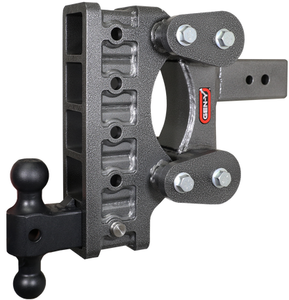The Boss Torsion Flex 3 Inch Shank 9 Inch Drop 3.5K TW 32K Hitch & GH-0161 Dual-Ball Gen Y Hitch